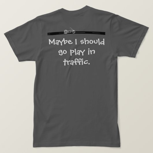 Motorfiets T-shirt (Design achterkant)