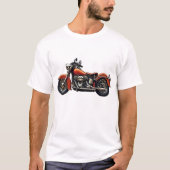  motorfiets T-shirt (Voorkant)
