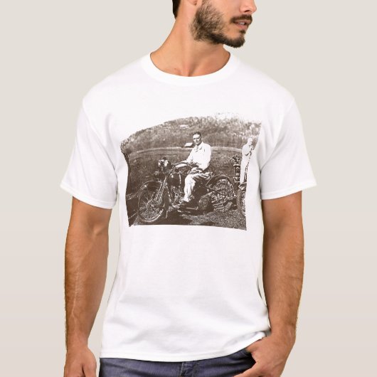  motorfiets t-shirt (Voorkant)