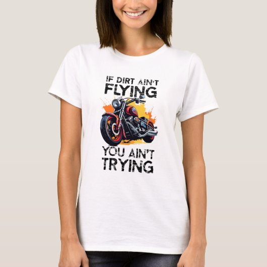 Motorfiets T Shirt | Fietsliefhebber (Voorkant)