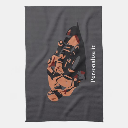 Motorfiets Theedoek (Verticaal)