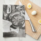  motorfiets theedoek (Quarter Fold)