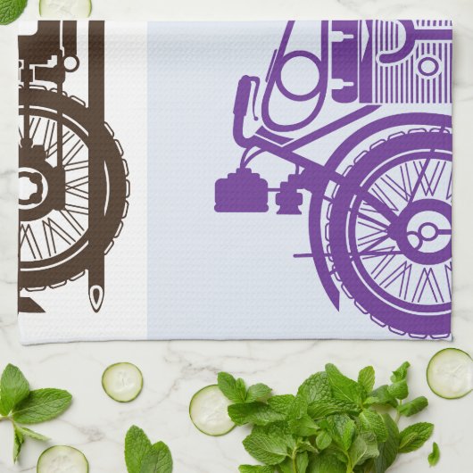 motorfiets theedoek (Gevouwen)