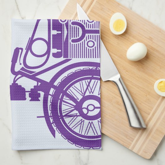  motorfiets theedoek (Quarter Fold)