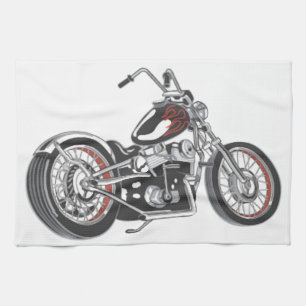 Motorfiets Theedoek