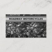 Motorfiets thema Cool Visitekaartjes (Voorkant)