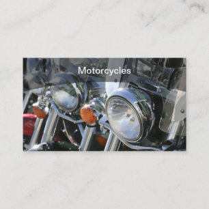 Motorfiets Thema Moderne Monteur Visitekaartjes
