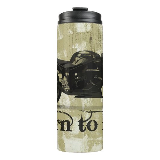 Motorfiets Thermosbeker (Voorkant)