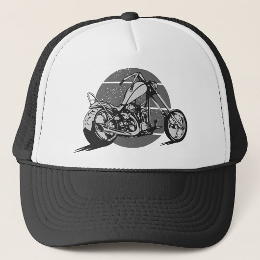  motorfiets trucker pet (Voorkant)