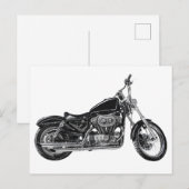 Motorfiets V Briefkaart (Voorkant / Achterkant)