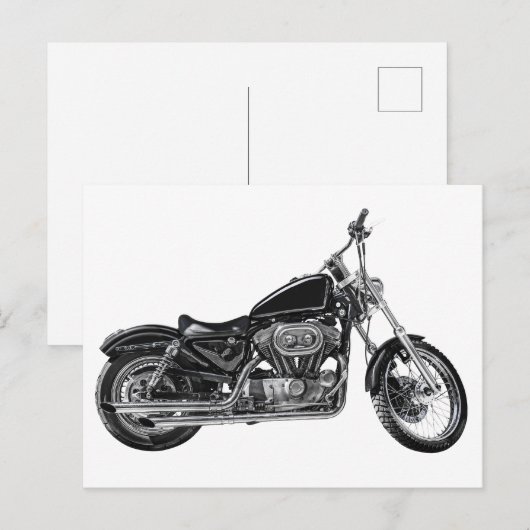 Motorfiets V Briefkaart (Voorkant / Achterkant)