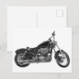 Motorfiets V Briefkaart