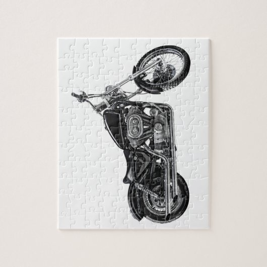 Motorfiets V Legpuzzel (Verticaal)