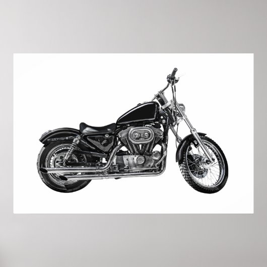 Motorfiets V Poster (Voorkant)