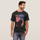 motorfiets van de  moto guzzi t-shirt (Voorkant volledig)