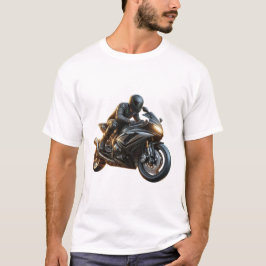 Motorfiets verbazingwekkende motorrijder touring t-shirt