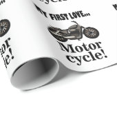 Motorfiets Verjaardag Motorfiets Cadeaupapier (Rol Hoek)