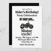 Motorfiets Verjaardag Motorfiets Classic Motorfiet Kaart (Voorkant / Achterkant)