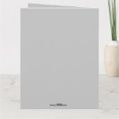 MOTORFIETS VERJAARDAG OVERSIZED WENSKAART BEDANKKAART (Achterkant)