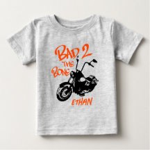 Motorfiets verjaardag shirt slecht voor het bot ts