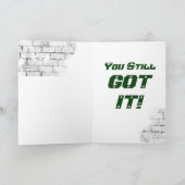 Motorfiets 'Verjaardagskaart 46e Heb het nog steed Kaart (Binnen)