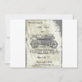 Motorfiets Verloving Uitnodiging (Voorkant)