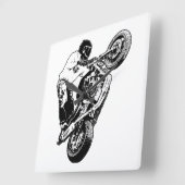 Motorfiets Vierkante Klok (Hoek)