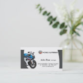 Motorfiets Visitekaartje (Staand voorkant)