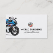 Motorfiets Visitekaartje (Achterkant)