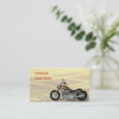 Motorfiets Visitekaartje (Staand voorkant)