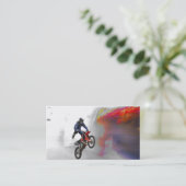 Motorfiets Visitekaartje (Staand voorkant)