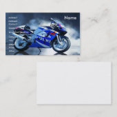 Motorfiets Visitekaartje (Voorkant / Achterkant)