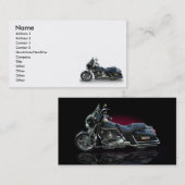 motorfiets visitekaartje (Voorkant / Achterkant)