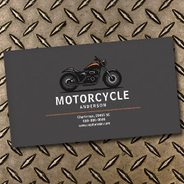 Motorfiets visitekaartje