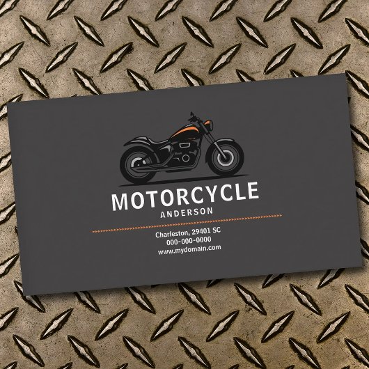 Motorfiets visitekaartje