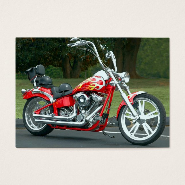 motorfiets visitekaartjes (Voorkant)