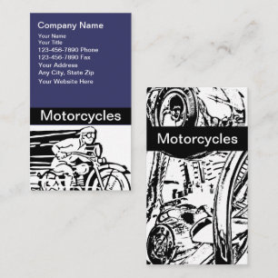 Motorfiets Visitekaartjes