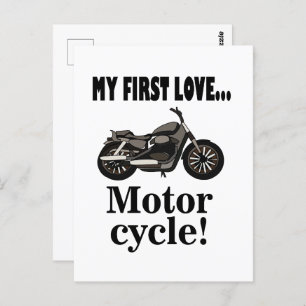 Motorfiets voertuig motorfiets briefkaart