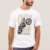  motorfiets voor caferacers t-shirt (Voorkant)
