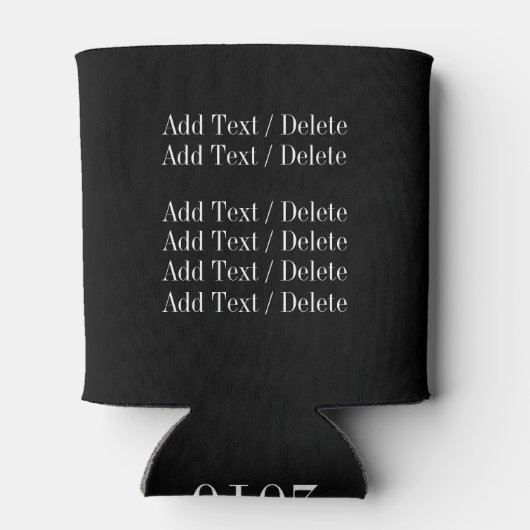 Motorfiets - Vrolijke Kerstmis Koelbox Blikjeskoeler (Achterkant)