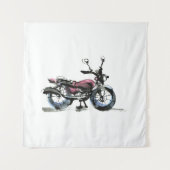 Motorfiets Wandkleed (Voorkant)