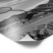 Motorfiets West Foto Afdruk (Hoek)