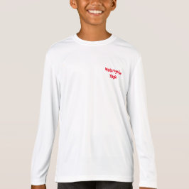 Motorfiets Yoga Sport-Tek lange hoes T-Shirt