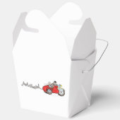 Motorfiets & Zijspan Bruid en Bruidegom Huwelijk Bedankdoosjes (Open)