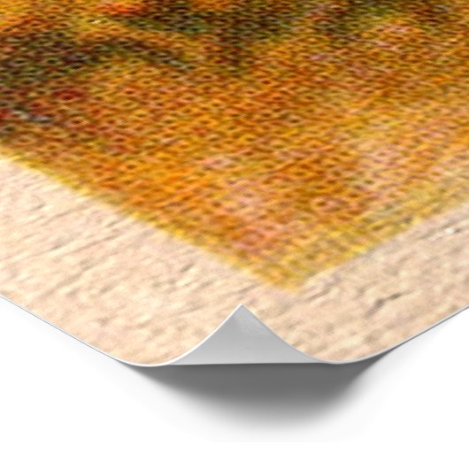  motorfietsafdrukken poster (Hoek)