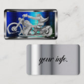    MotorfietsBedrijfskaart Visitekaartje (Voorkant / Achterkant)