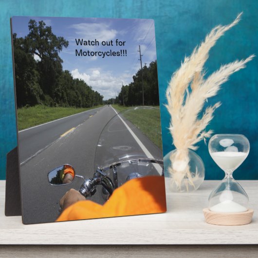 Motorfietsbewustzijn Fotoplaat (Zijkant)