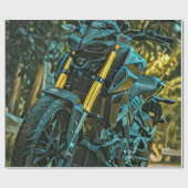 Motorfietscadeau Cadeaupapier (Vlak)