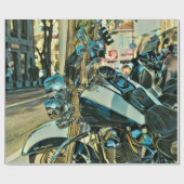 Motorfietscadeau Cadeaupapier (Vlak)