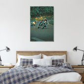 Motorfietscadeau Canvas Afdruk (Insitu (Slaapkamer))